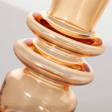 Load image into Gallery viewer, Amber Glass Vase
