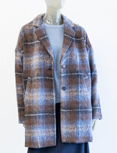 Load image into Gallery viewer, Plaid Car Coat Jacket
