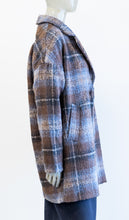 Load image into Gallery viewer, Plaid Car Coat Jacket
