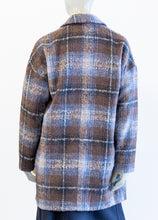 Load image into Gallery viewer, Plaid Car Coat Jacket
