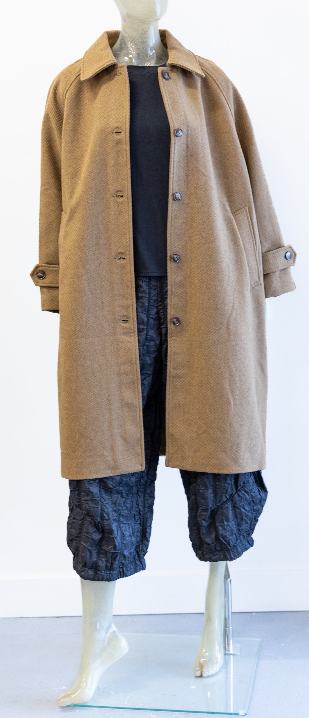 Long Camel Coat