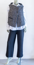 Load image into Gallery viewer, Tweed Button Front Vest
