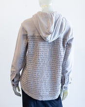 Load image into Gallery viewer, Mododoc Taupe Hooded Cotton Jacket
