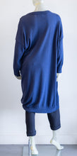 Load image into Gallery viewer, Kedzioreck Royal Blue Tunic Dress
