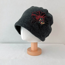 Load image into Gallery viewer, Women Winter Bungee Beanie Bandana Bucket Hat Stitched Wool
