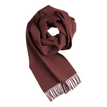 Load image into Gallery viewer, 100% Baby Alpaca Scarf - Malbec
