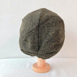 Women Winter Bungee Beanie Bandana Bucket Hat Stitched Wool