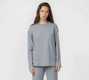 Women's Essential Long Sleeve Cotton Knit Tee