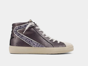 High Top Sneaker with Sparkly Band