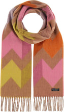 Load image into Gallery viewer, Chevron Zig Zag Eco Scarf
