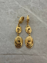 Load image into Gallery viewer, Spiral Drop Earrings
