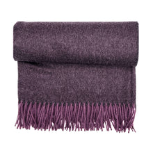 Load image into Gallery viewer, 100% Baby Alpaca Scarf - Elderberry
