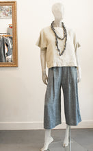 Load image into Gallery viewer, Yuvita Flat Front Wide Leg Linen Pant
