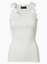 Load image into Gallery viewer, Silk Cotton Lace Tank
